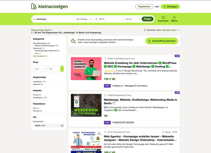 Kleinanzeigen.de